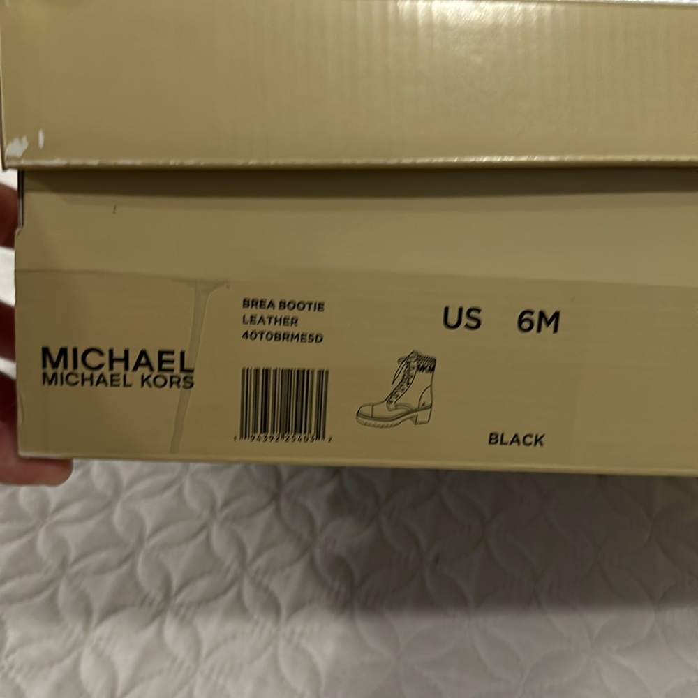 Brand New Michael Kors black Brea Bootie